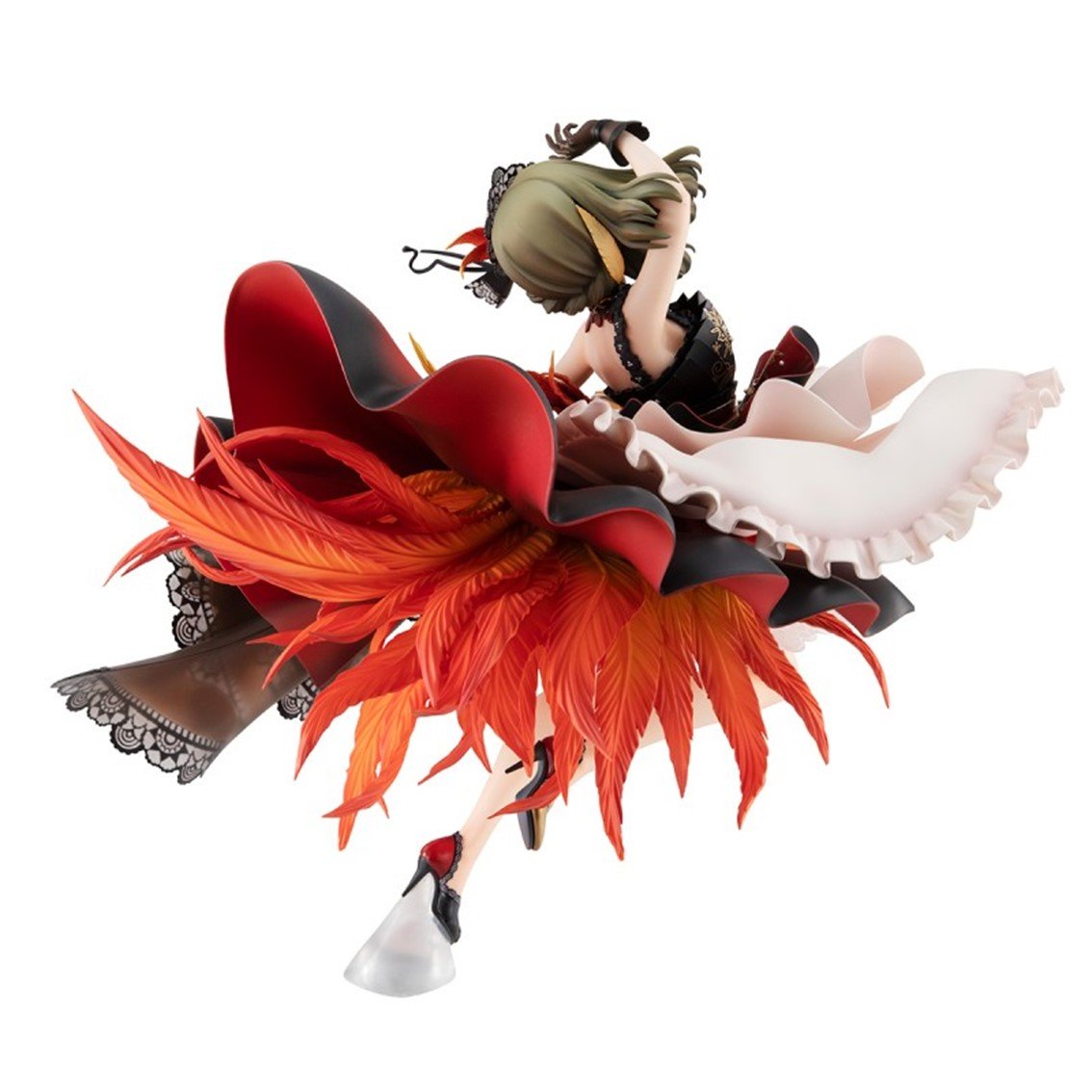 FIGURA MEGAHOUSE IDOLMASTER CINDERELLA GIRLS BRILLIANT STAGE KAEDE TAKAGAKI ETERNAL FEATHER
