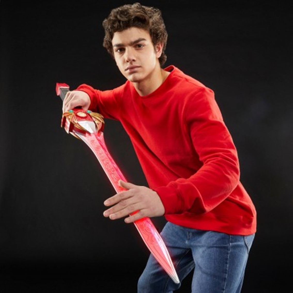 REPLICA HASBRO ESPADA PODER RANGER ROJO REPLICA ESCALA 1:1 POWER RANGERS MIGHTY MORPHIN COLLECTION