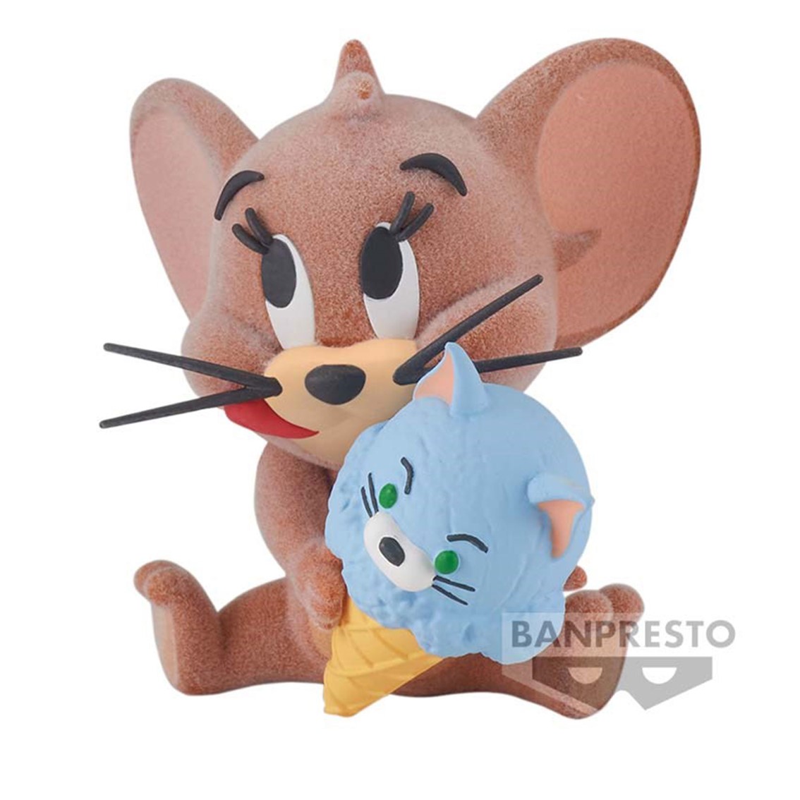 FIGURA BANPRESTO TOM & JERRY YUMMY YUMY WORLD JERRY FLUFFY PUFFY