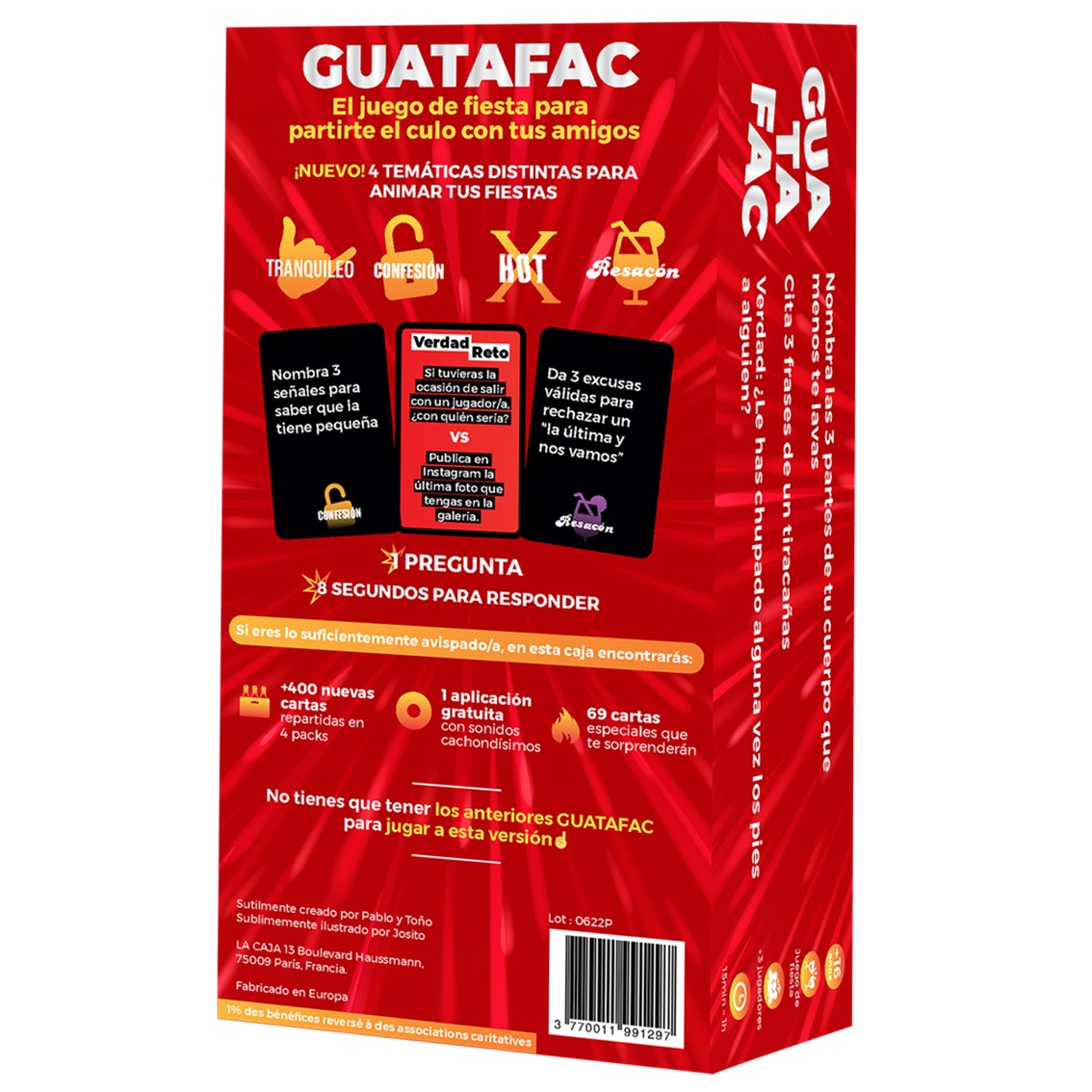 JUEGO DE MESA GUATAFAC EL PUNTO G PEGI 16