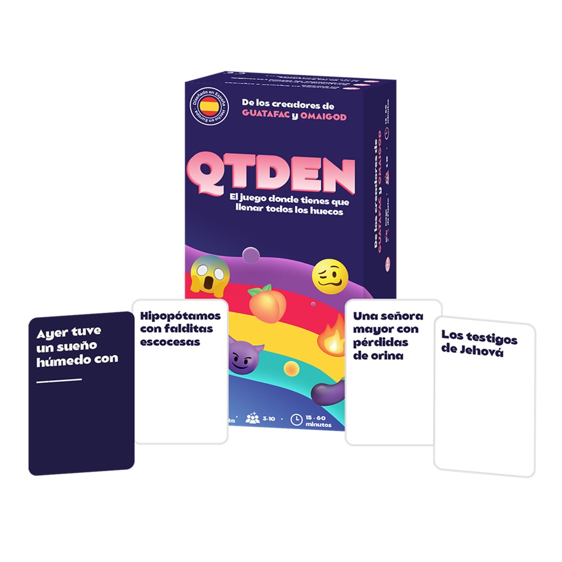 JUEGO DE MESA QTDEN PEGI 16