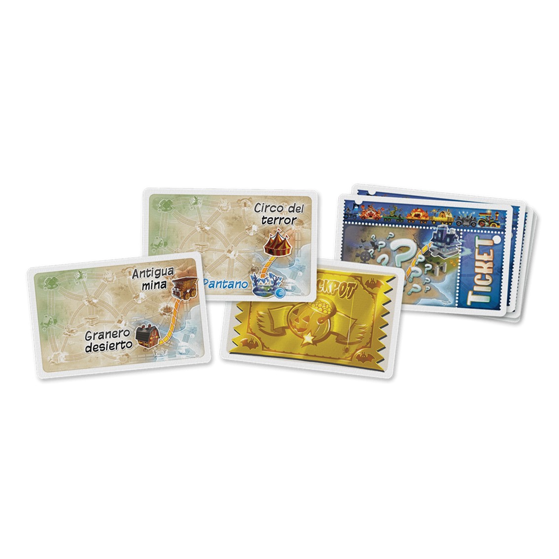 JUEGO DE MESA ¡AVENTUREROS AL TREN! EL TREN FANTASMA PEGI 6