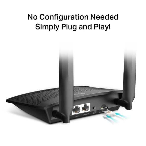 ROUTER WIFIN TP-LINK TL-MR100 300MBPS 4G LTE