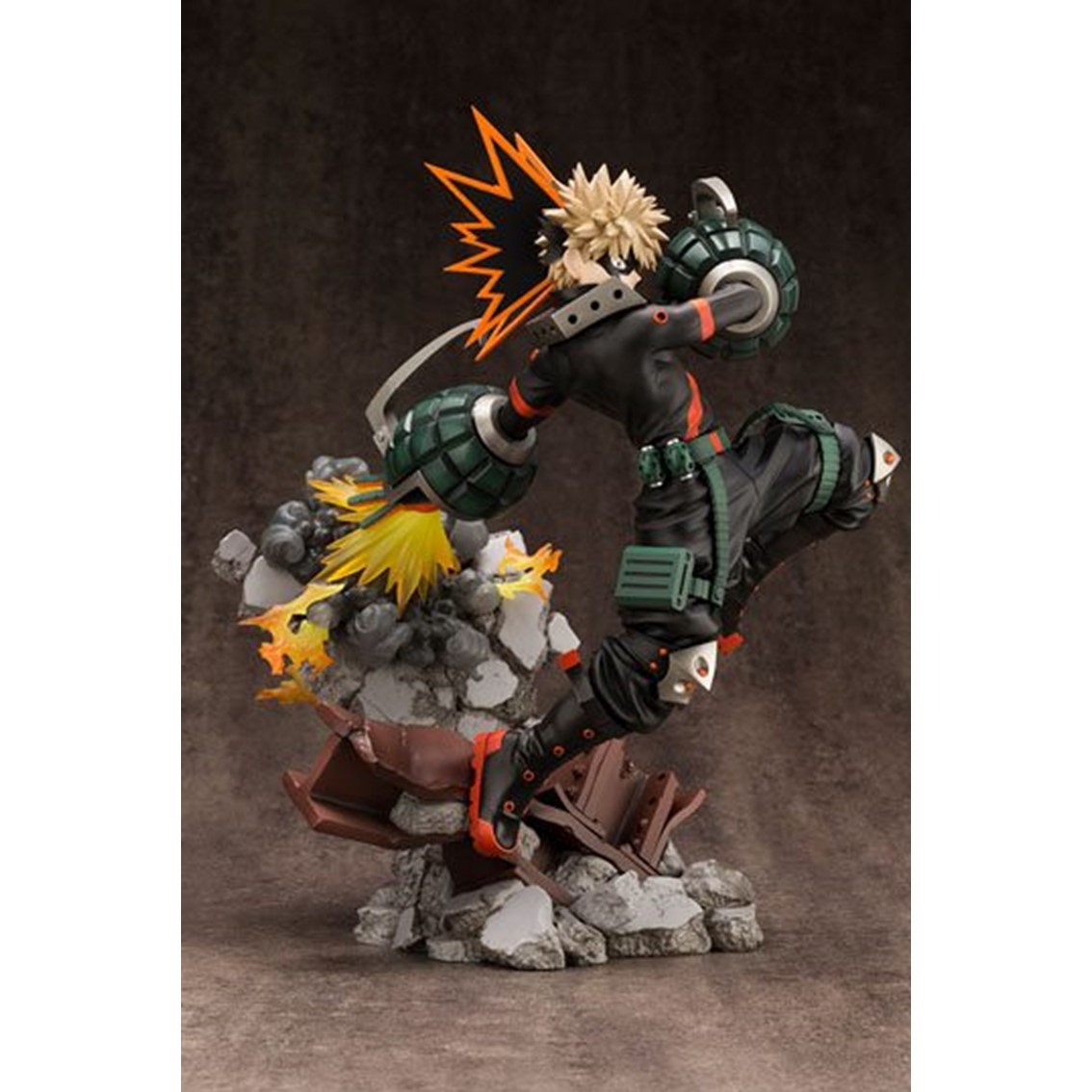 FIGURA KOTOBUKIYA MY HERO ACADEMIA ARTFXJ KATSUKI BAKUGO VER 2 BONUS EDITION PVC ESCALA 1/8 26 CM