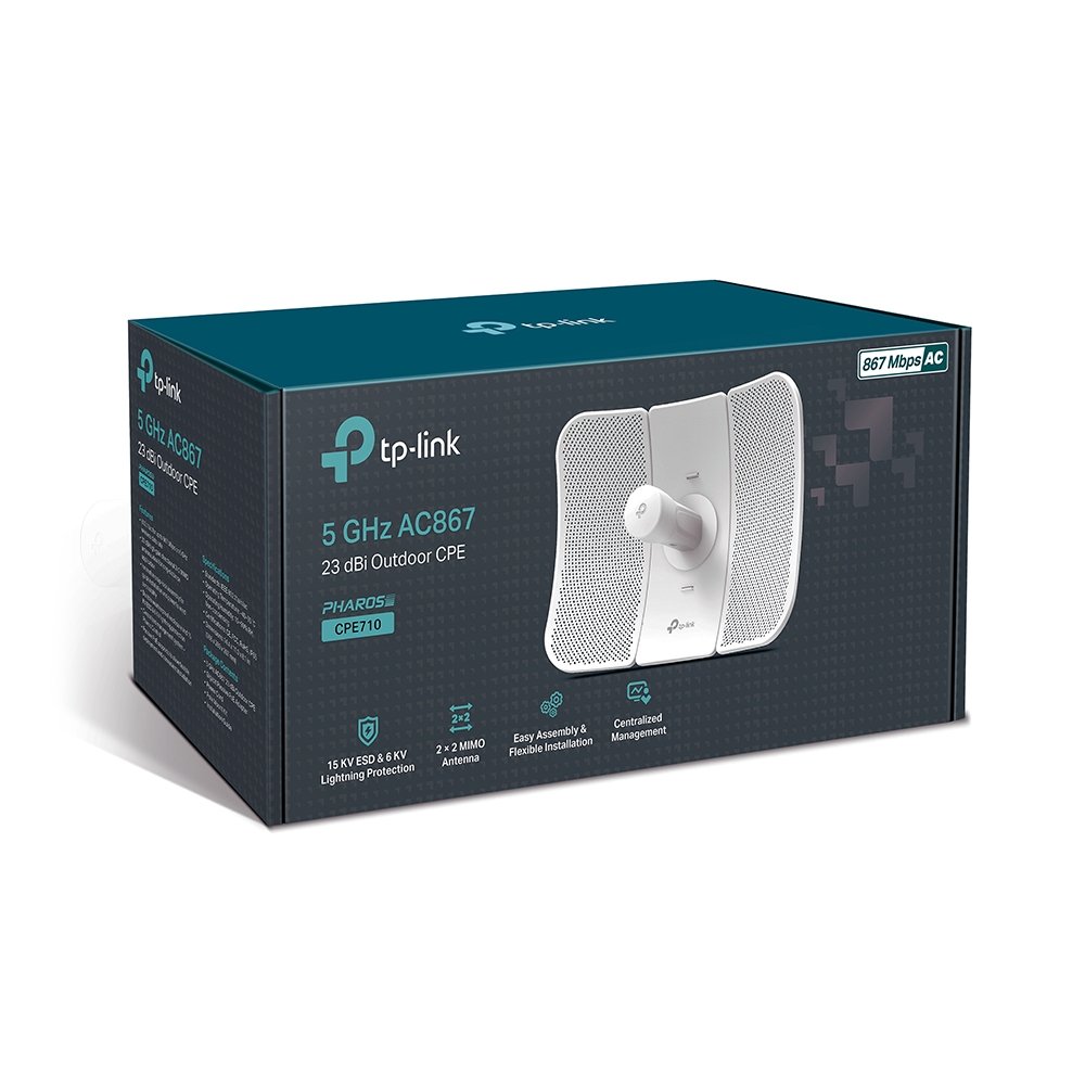 PUNTO DE ACCESO WIFI EXTERIOR TP-LINK CPE710 AC867