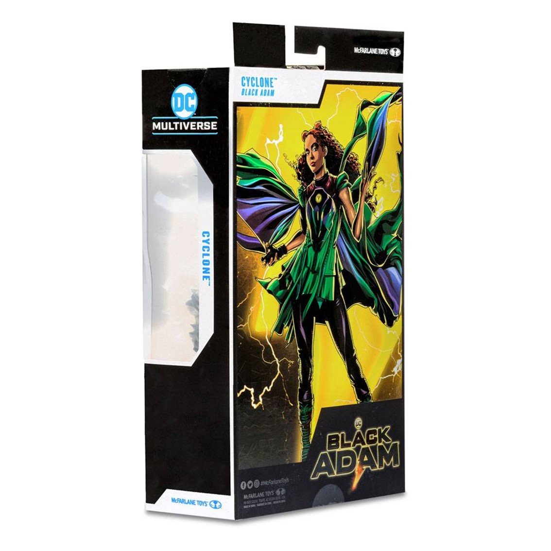 FIGURA MCFARLANE TOYS DC BLACK ADAM CYCLONE