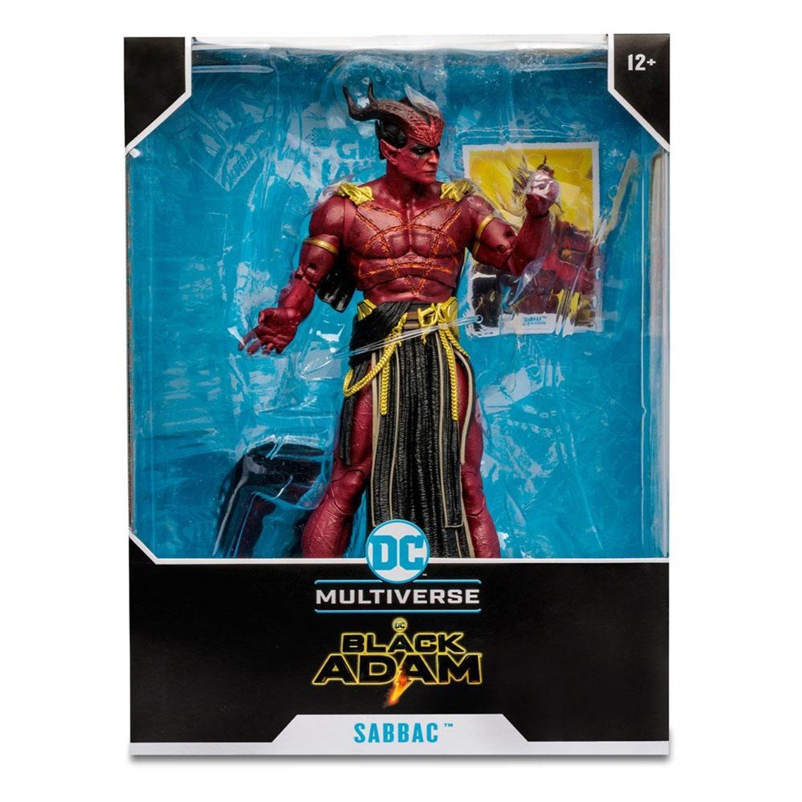 FIGURA MCFARLANE TOYS MEGAFIG DC BLACK ADAM SABBAC