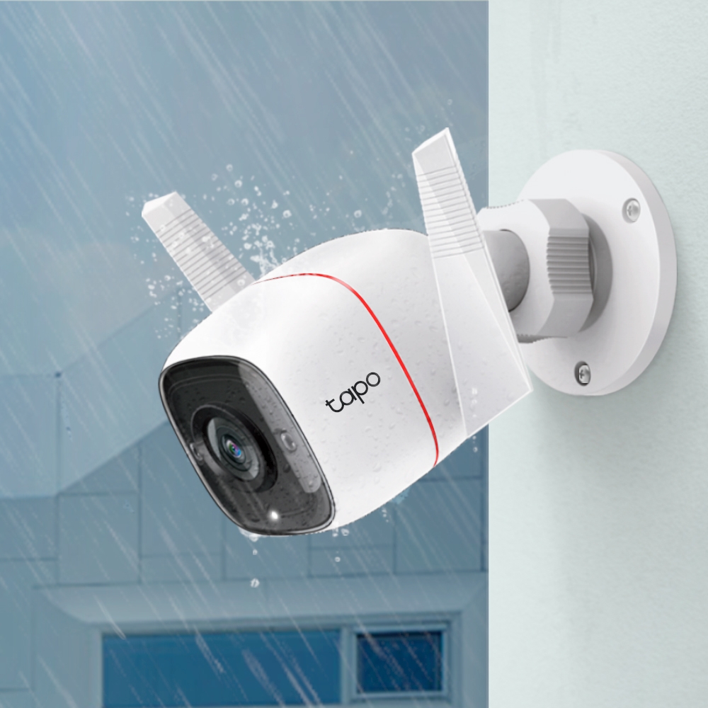 CAMARA WIFI TP-LINK TAPO C310 3MP VISION NOCTURNA AUDIO BIDIRECCIONAL DOBLE ANTENA