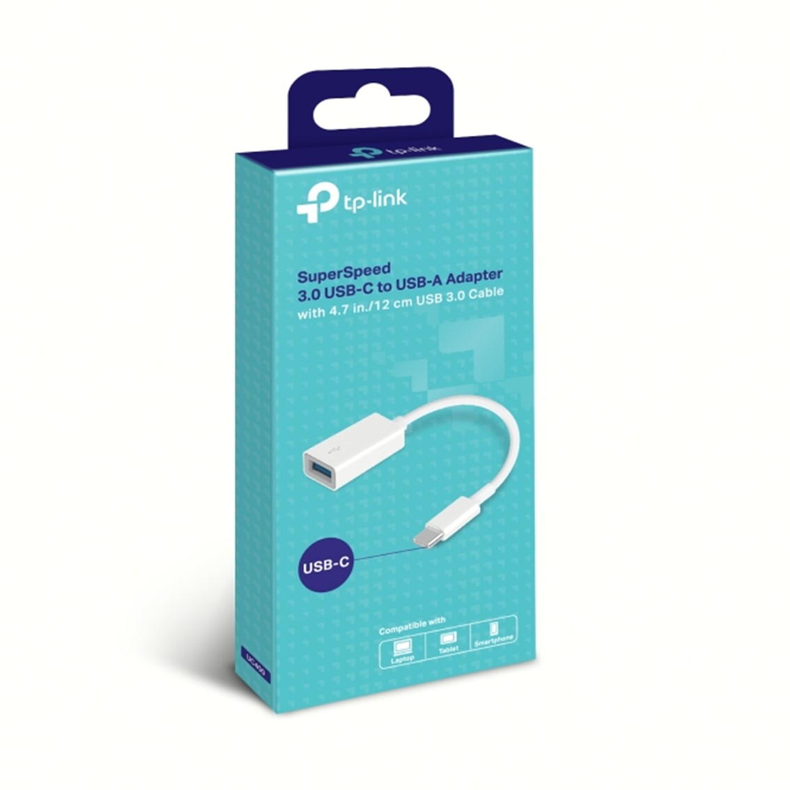 ADAPTADOR USB 3.0 TIPO C A USB TIPO A TP-LINK UC400 MACHO-HEMBRA BLANCO