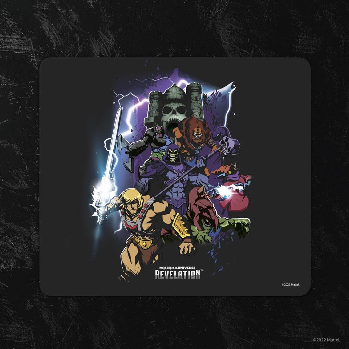 ALFOMBRILLA GAMING MAESTROS DEL UNIVERSO REVELATION GRAYSKULL'S DESTINY 25 X 22cm