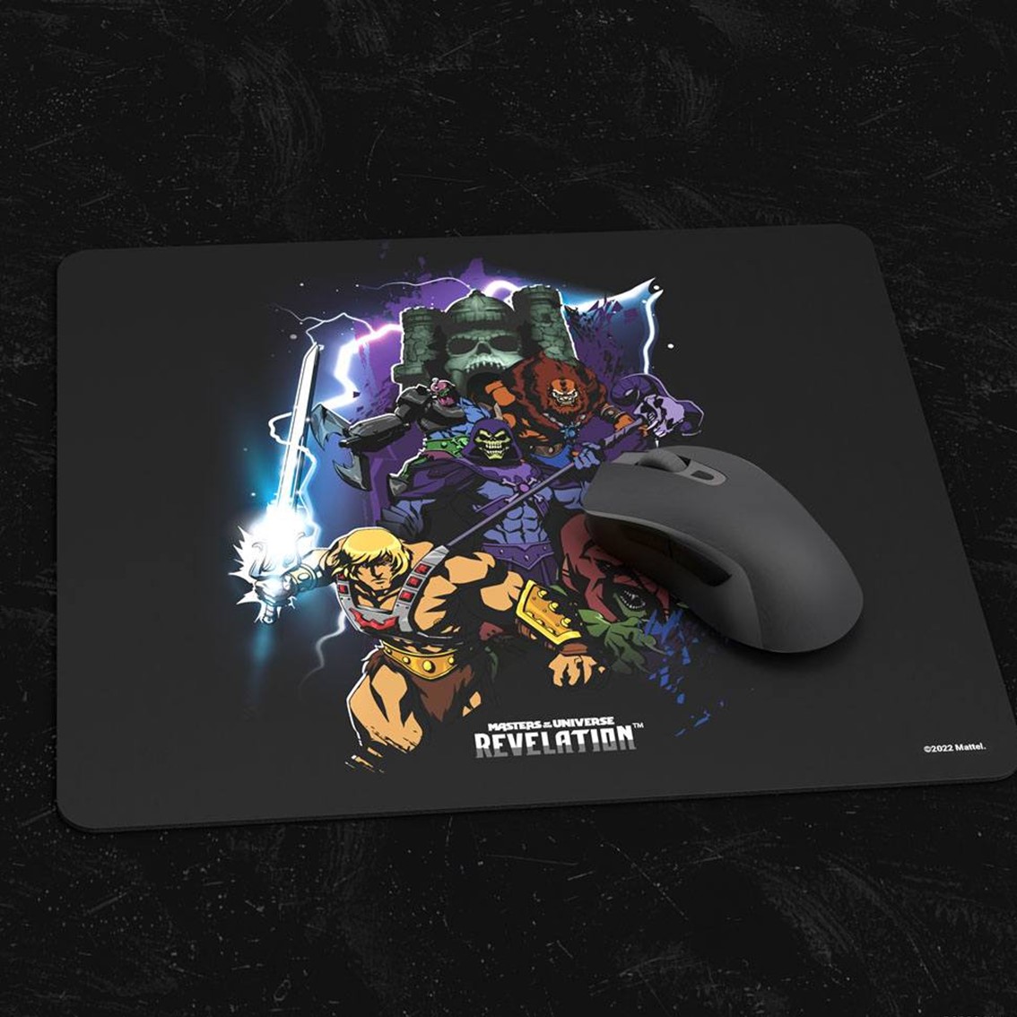 ALFOMBRILLA GAMING MAESTROS DEL UNIVERSO REVELATION GRAYSKULL'S DESTINY 25 X 22cm