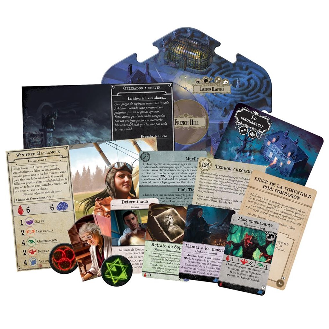 JUEGO DE MESA ARKHAM HORROR: SECRETOS DE LA ORDEN PEGI 14