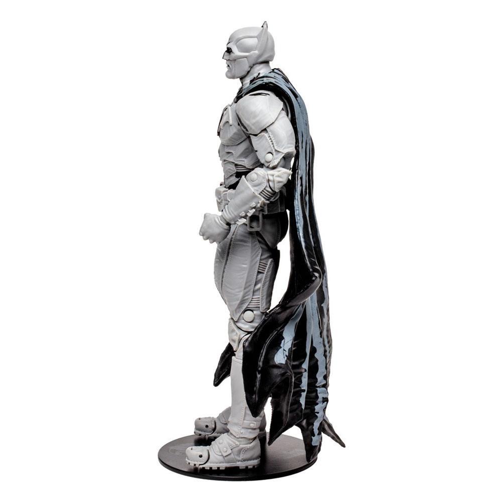 FIGURA Y COMIC MCFARLANE TOYS DC COMICS BLACK ADAM BATMAN LINE ART VARIANT`