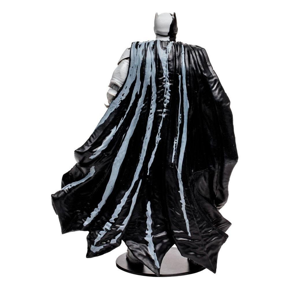 FIGURA Y COMIC MCFARLANE TOYS DC COMICS BLACK ADAM BATMAN LINE ART VARIANT`