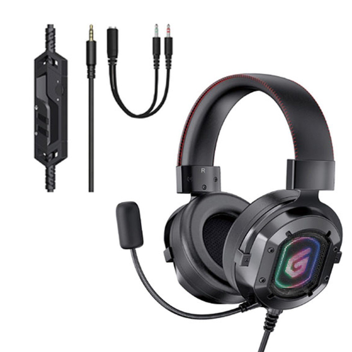 AURICULAR GAMING CONCEPTRONIC ATHAN03B / JACK 3.5MM / MICROSOFT / RGB