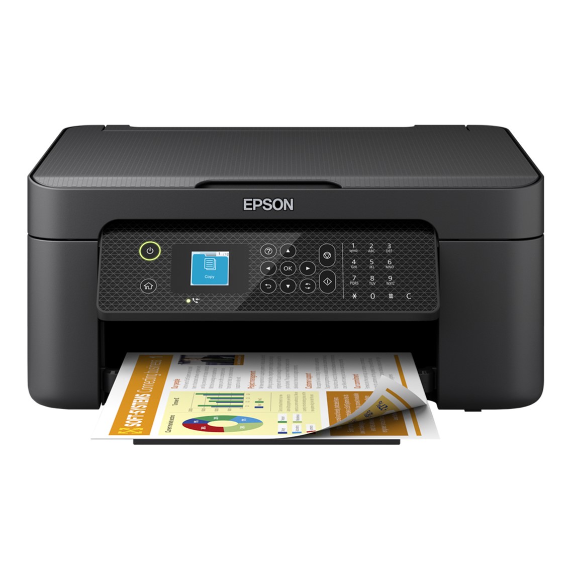 Multifunción Inyección Epson Workforce Wf-2910Dwf Color Wifi Duplex Fax