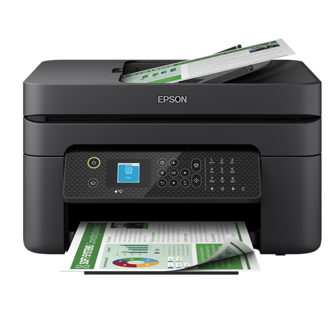 Multifunción Inyección Epson Workforce Wf-2930Dwf Color Wifi Duplex Fax