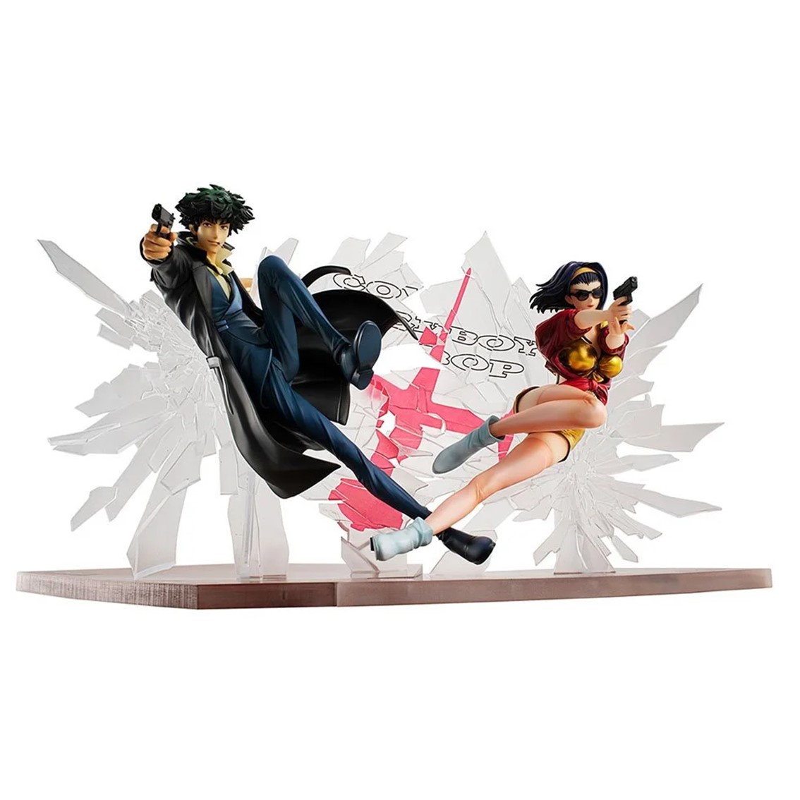 FIGURA MEGAHOUSE COWBOY BEBOP SPIKE & FAYE