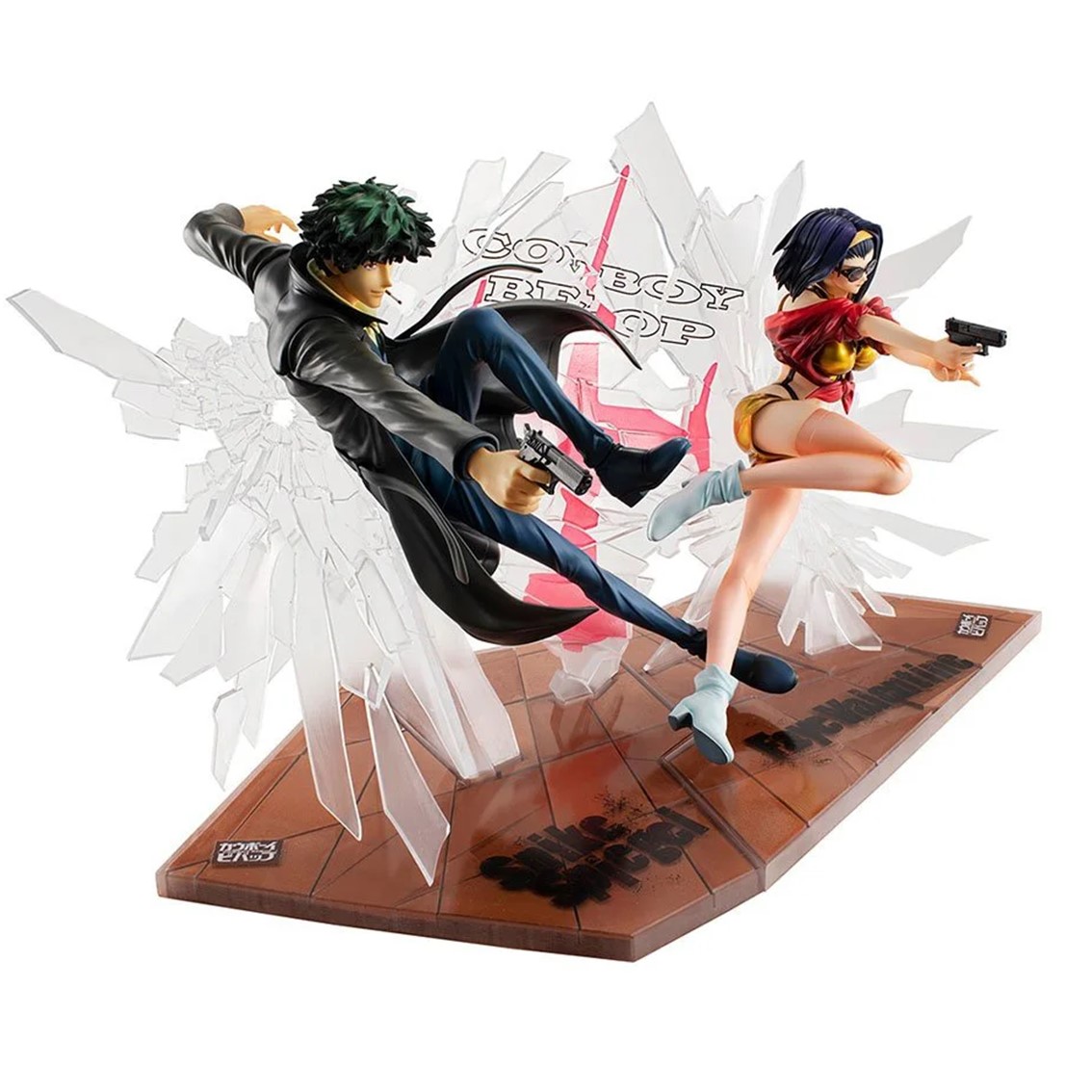 FIGURA MEGAHOUSE COWBOY BEBOP SPIKE & FAYE