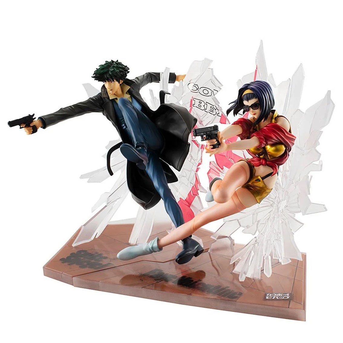 FIGURA MEGAHOUSE COWBOY BEBOP SPIKE & FAYE