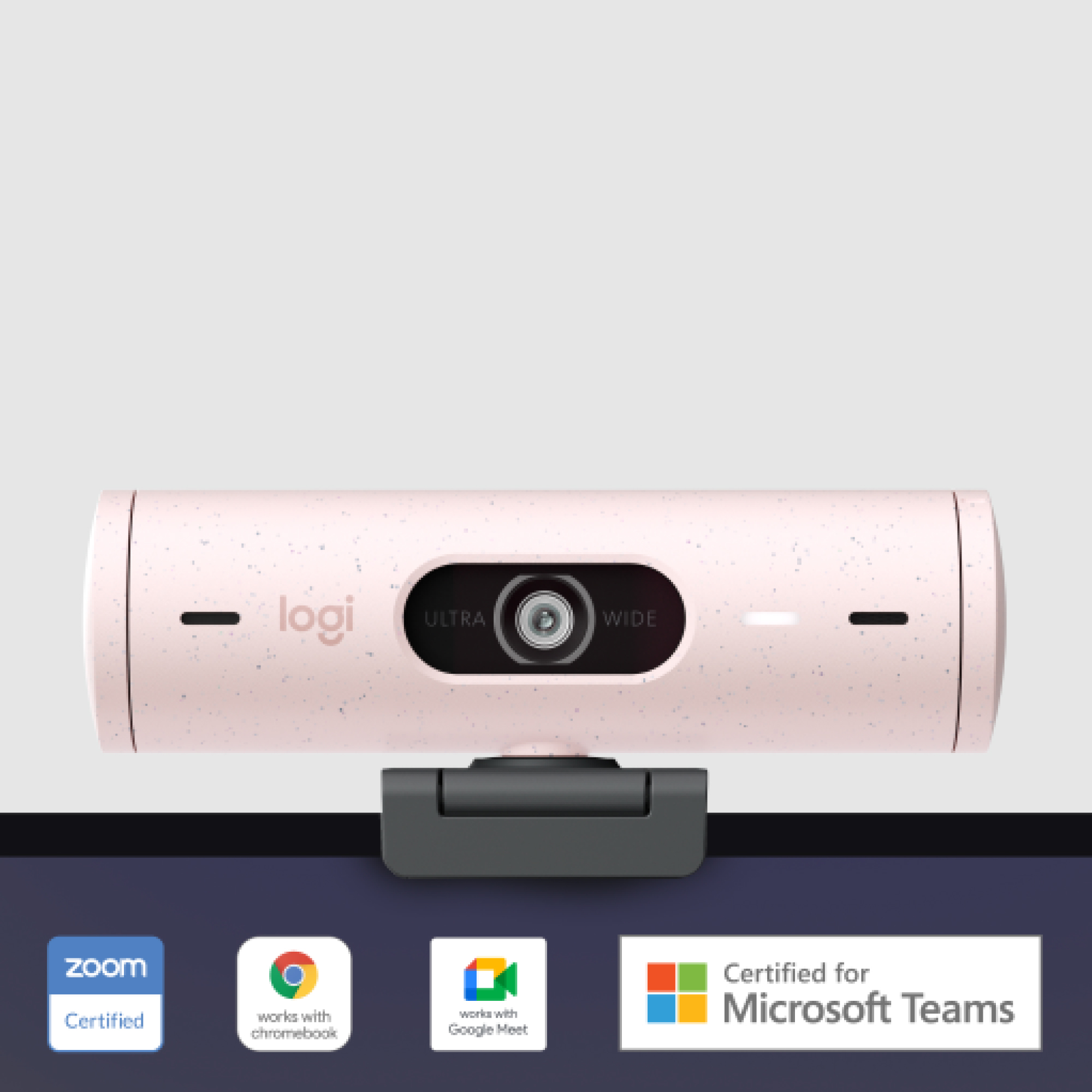 WEBCAM LOGITECH BRIO 500 ROSA FULL HD/ USB TIPO C