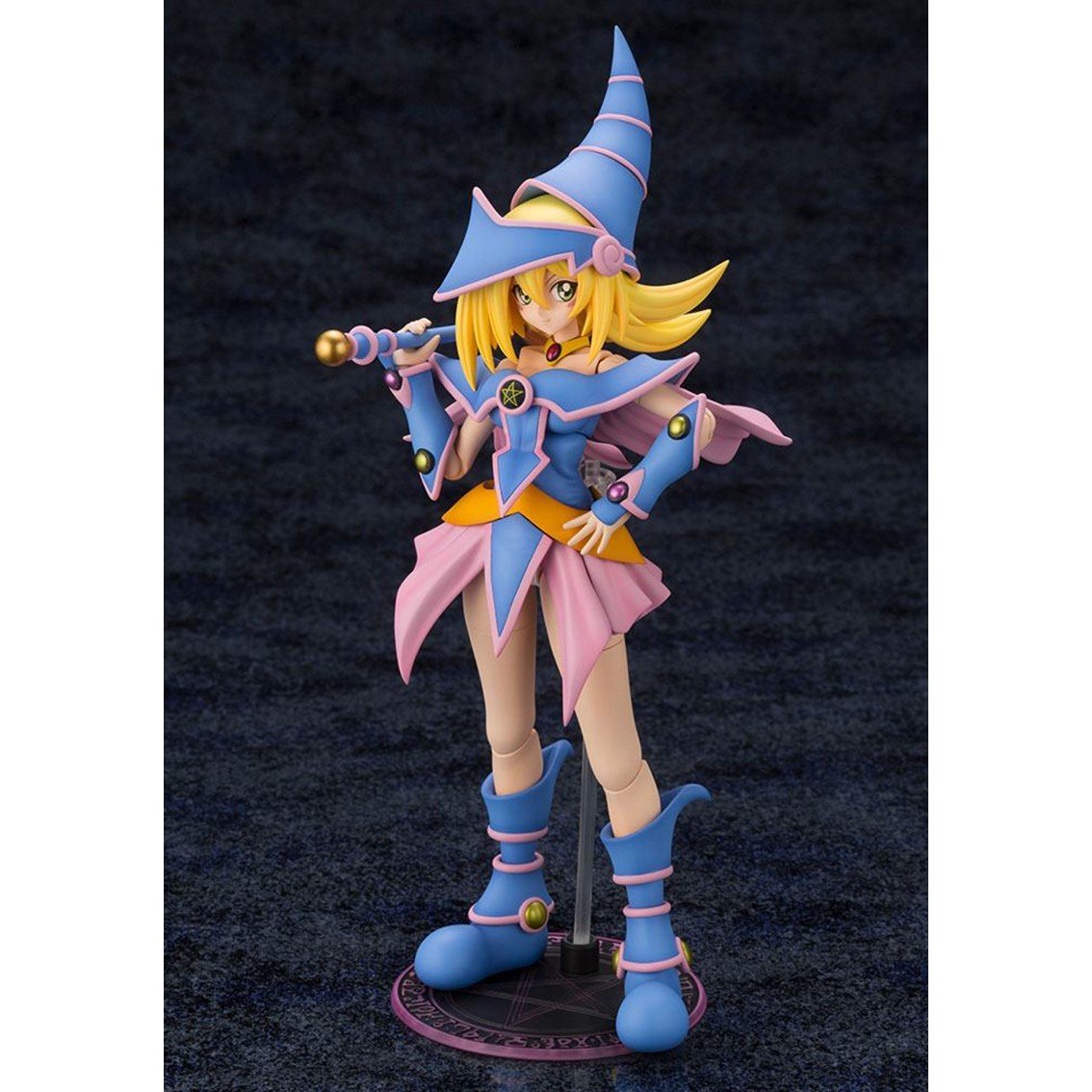 FIGURA KOTOBUKIYA YU-GI-OH PLASTI MODEL KIT CROSSFRAME GIRL DARK MAGICIAN GIRL 18 CM