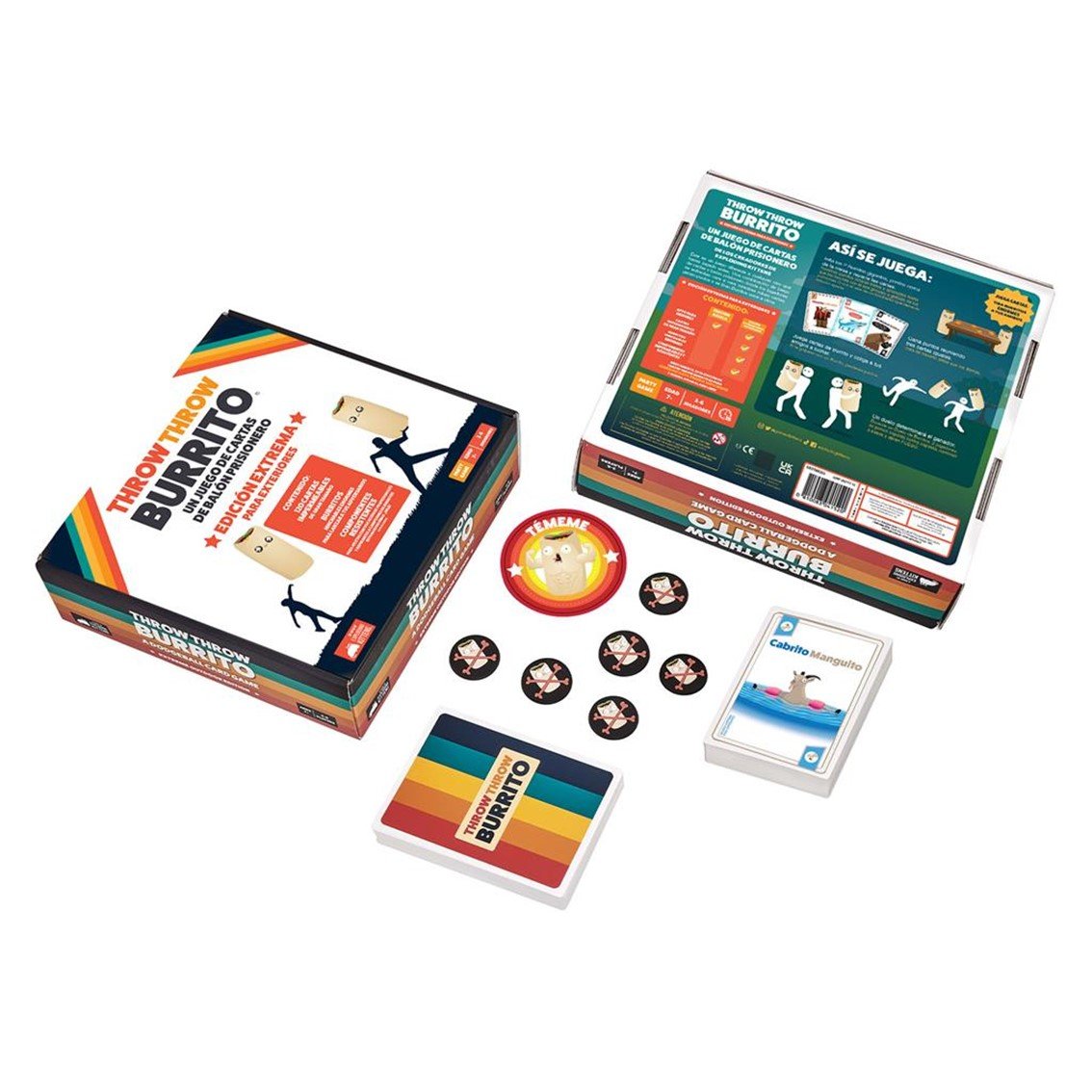 JUEGO DE MESA THROW THROW BURRITO EDICION EXTREMA PARA EXTERIORES PEGI 7