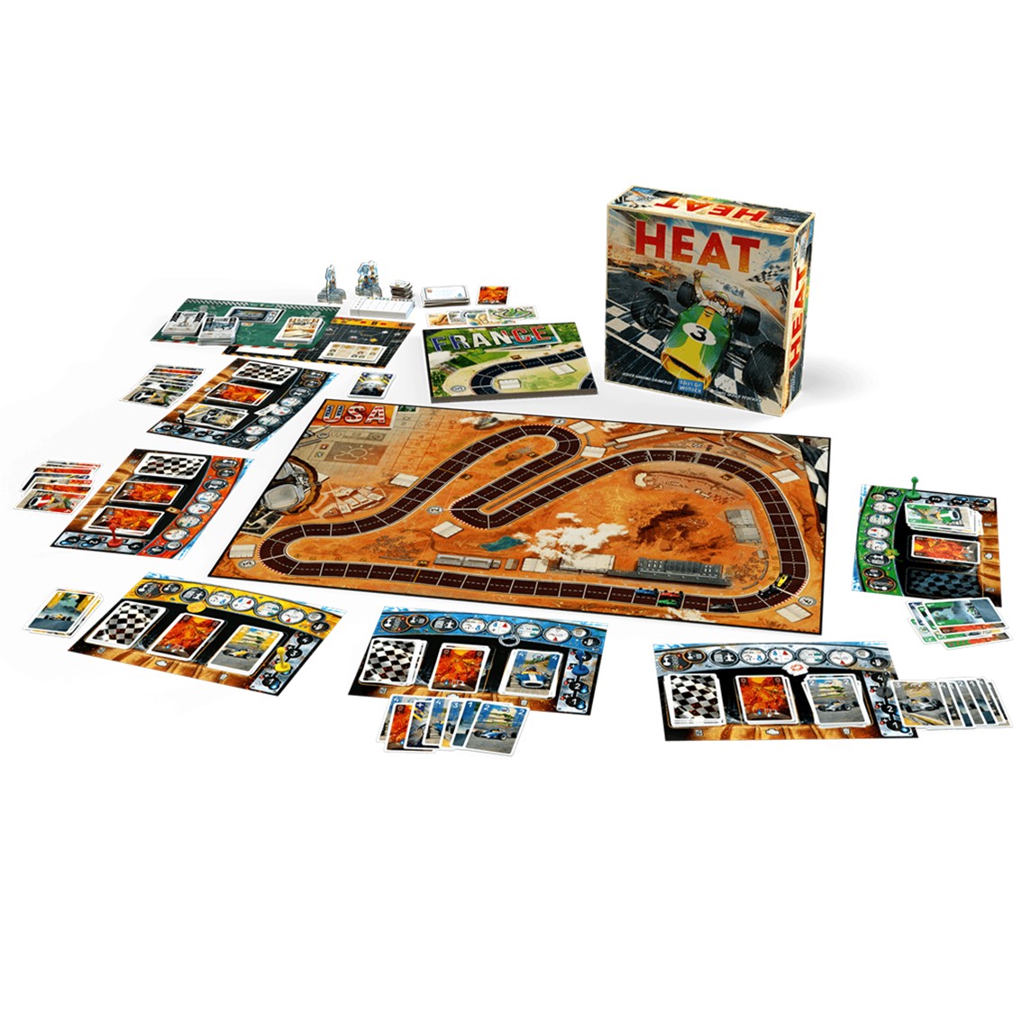JUEGO DE MESA HEAT PEGI 10