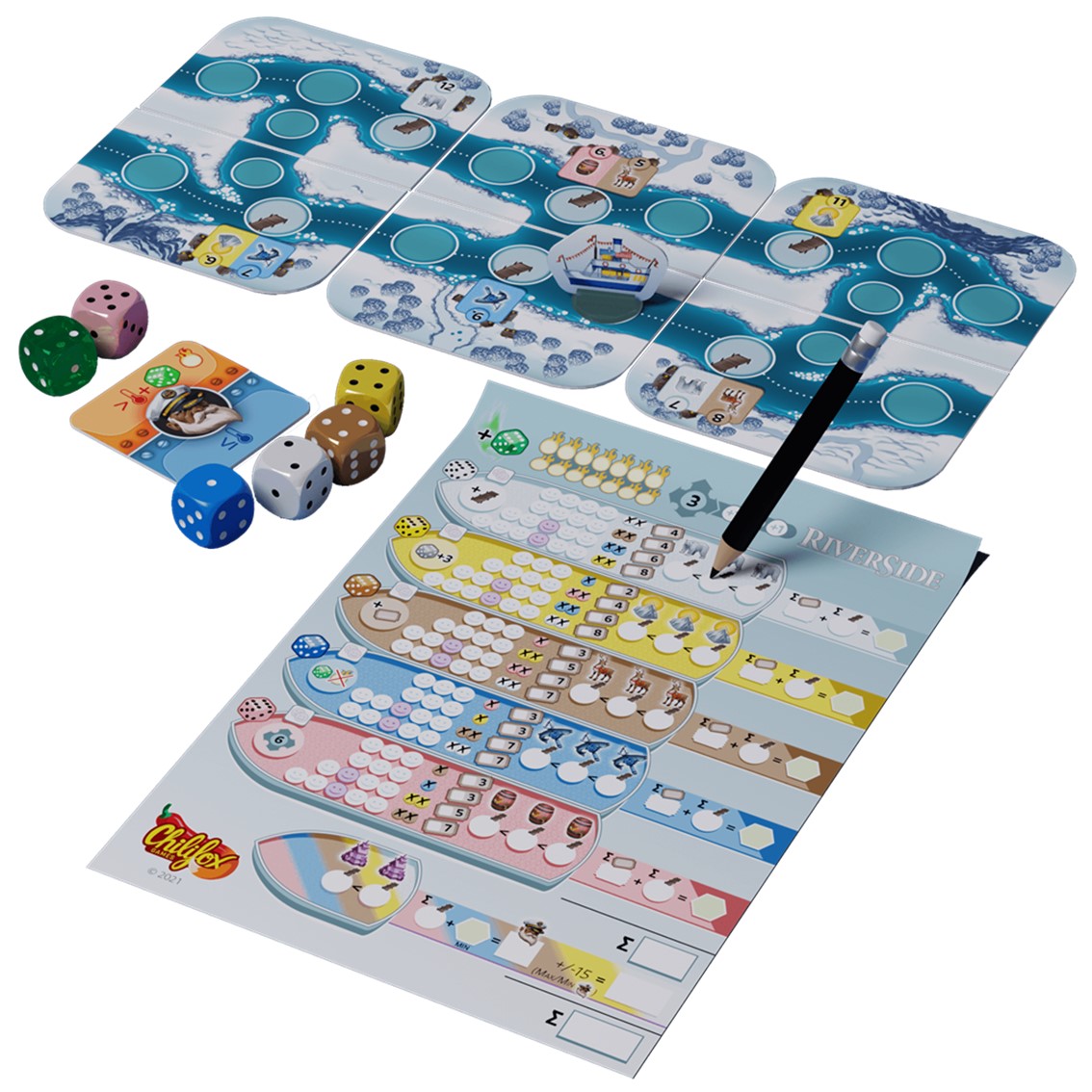 JUEGO DE MESA RIVERSIDE PEGI 10