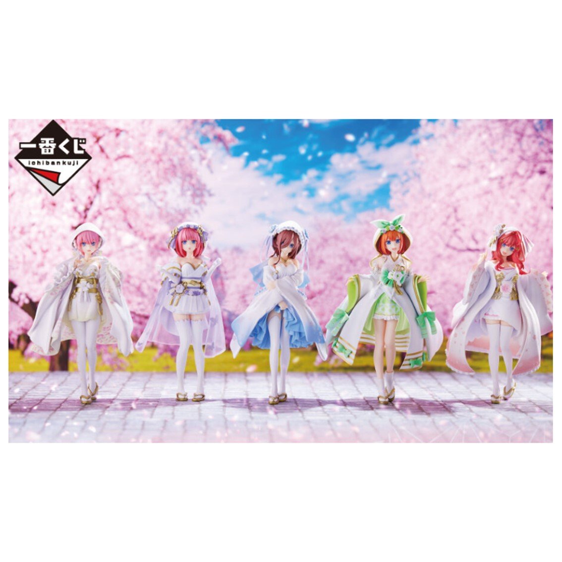 ICHIBAN KUJI BANPRESTO THE QUINTESSENTIAL QUINTUPLETS THE MOVIE - THE HAPPY TIES - LOTE 80 ARTICULOS