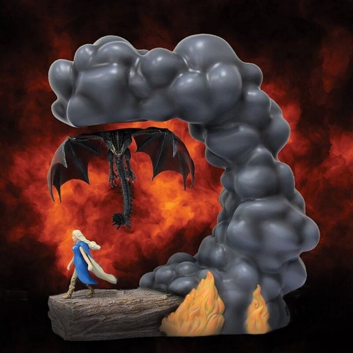 FIGURA LEVITADORA ENESCO JUEGO DE TRONOS DROGON