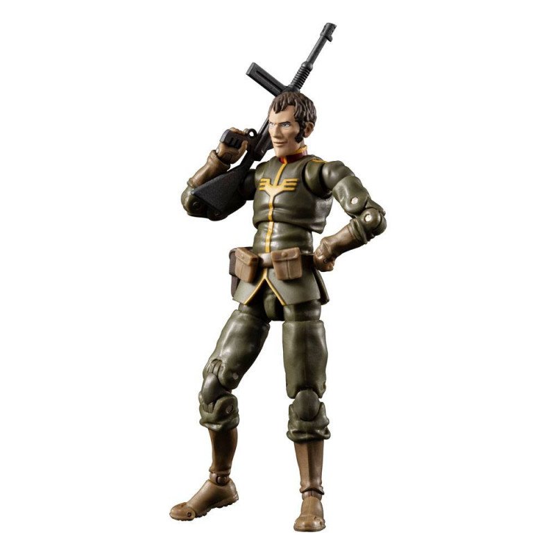 FIGURA MEGAHOUSE G.M.G MOBILE SUIT GUNDAM PRINCIPALITY OF ZEON SOLDADO GENERAL Y MOTO