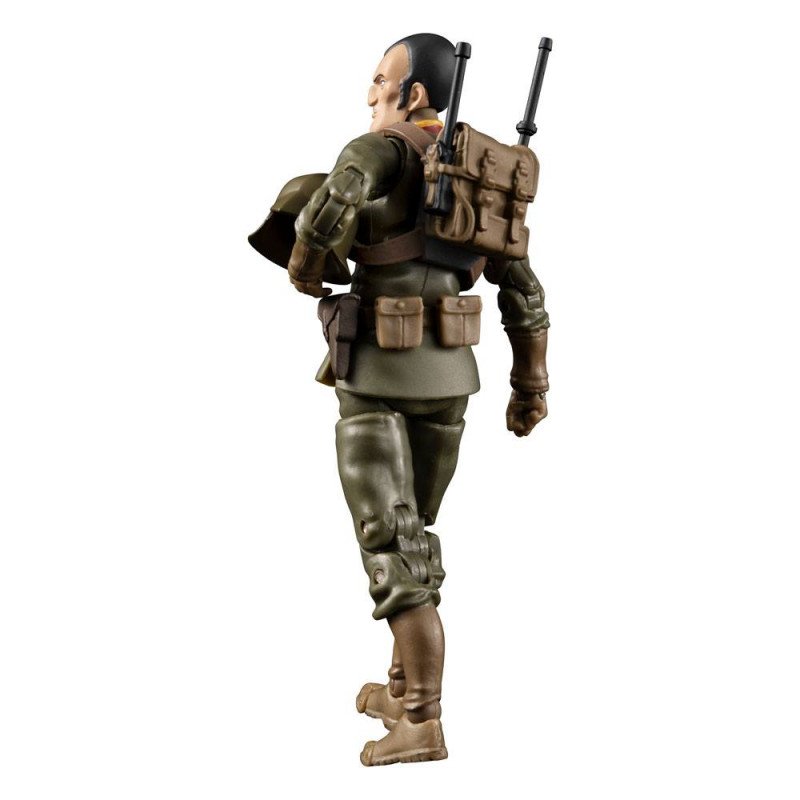 FIGURA MEGAHOUSE G.M.G MOBILE SUIT GUNDAM PRINCIPALITY OF ZEON SOLDADO GENERAL Y MOTO