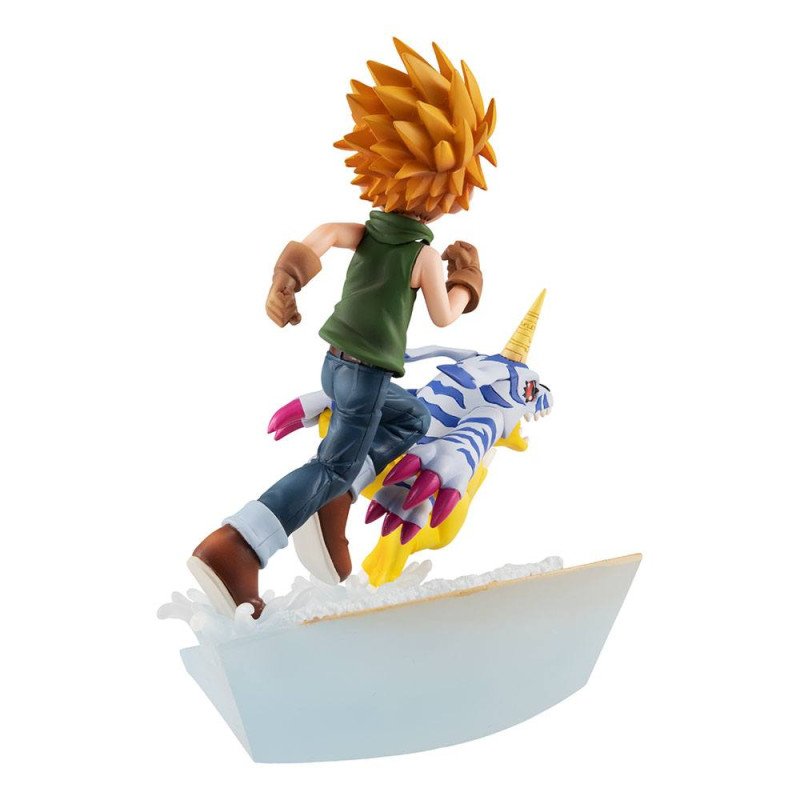 FIGURA MEGAHOUSE SERIE G.E.M YAMATO Y GABUMON