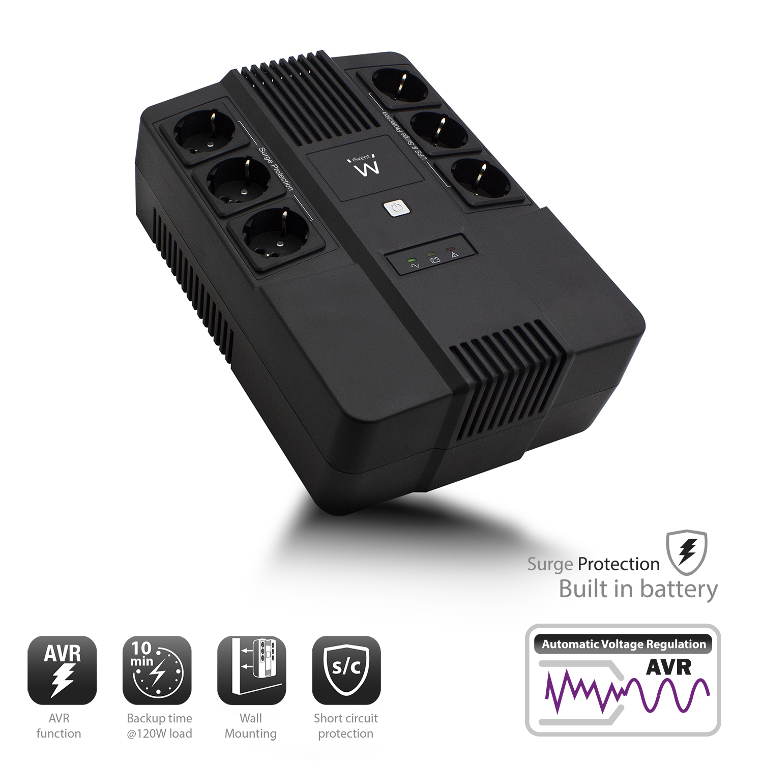 SAI EWENT EW3945 600VA-120W AVR