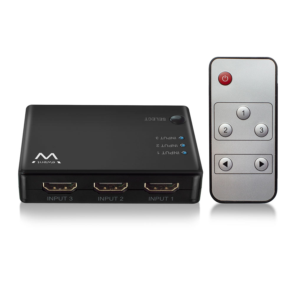 SWITCH HDMI EWENT EW3730 4K 3 X 1