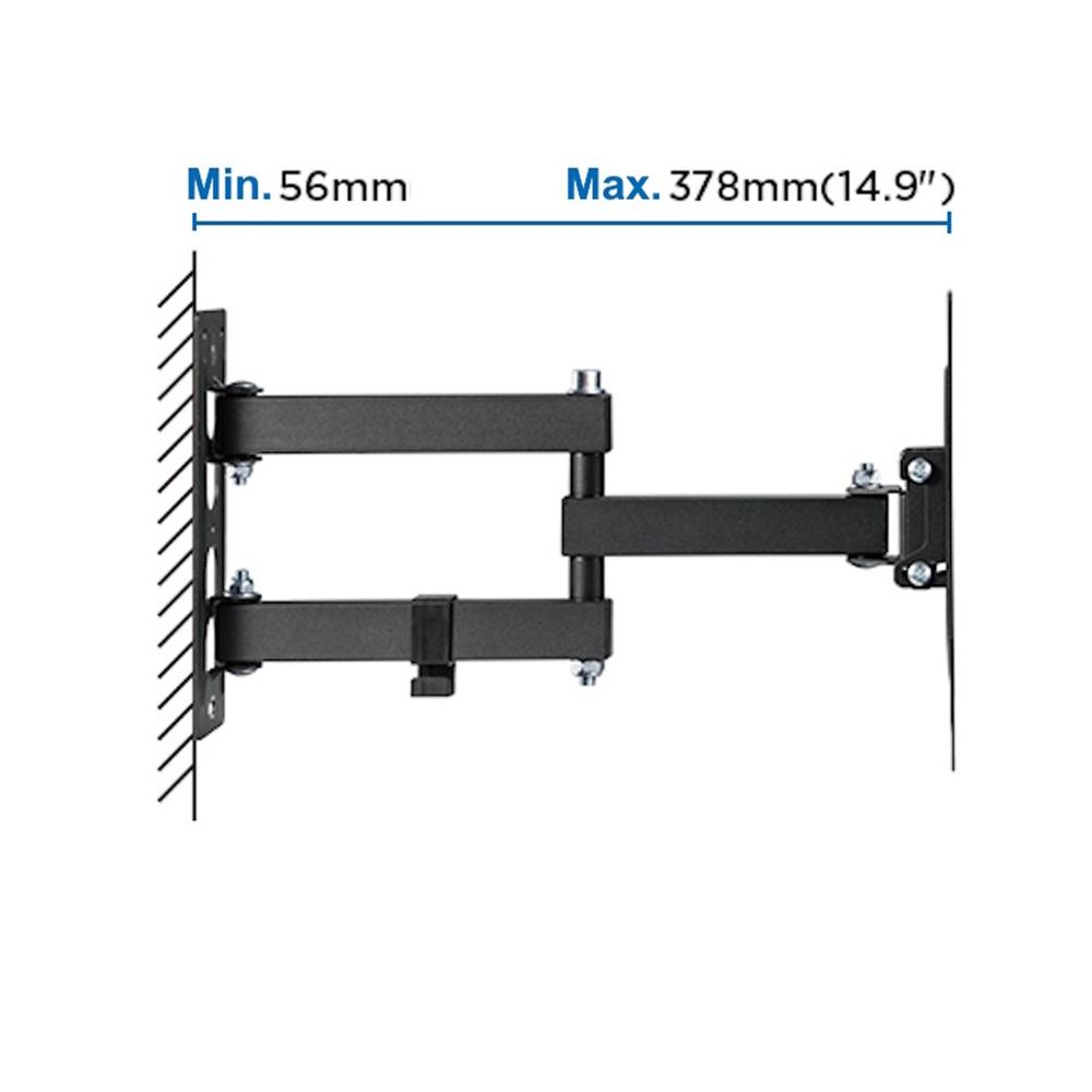 SOPORTE DE PARED EWENT EW1522 PARA TV HASTA 43" CARGA MAXIMA 30KG