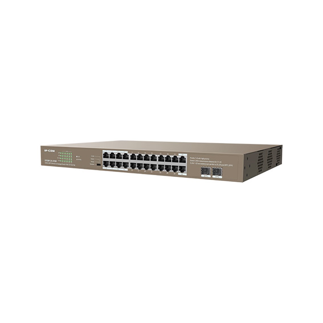 SWITCH 26 PUERTOS TENDA 24 PUERTOS GIGABIT ETHERNET 2 PUERTOS SFP