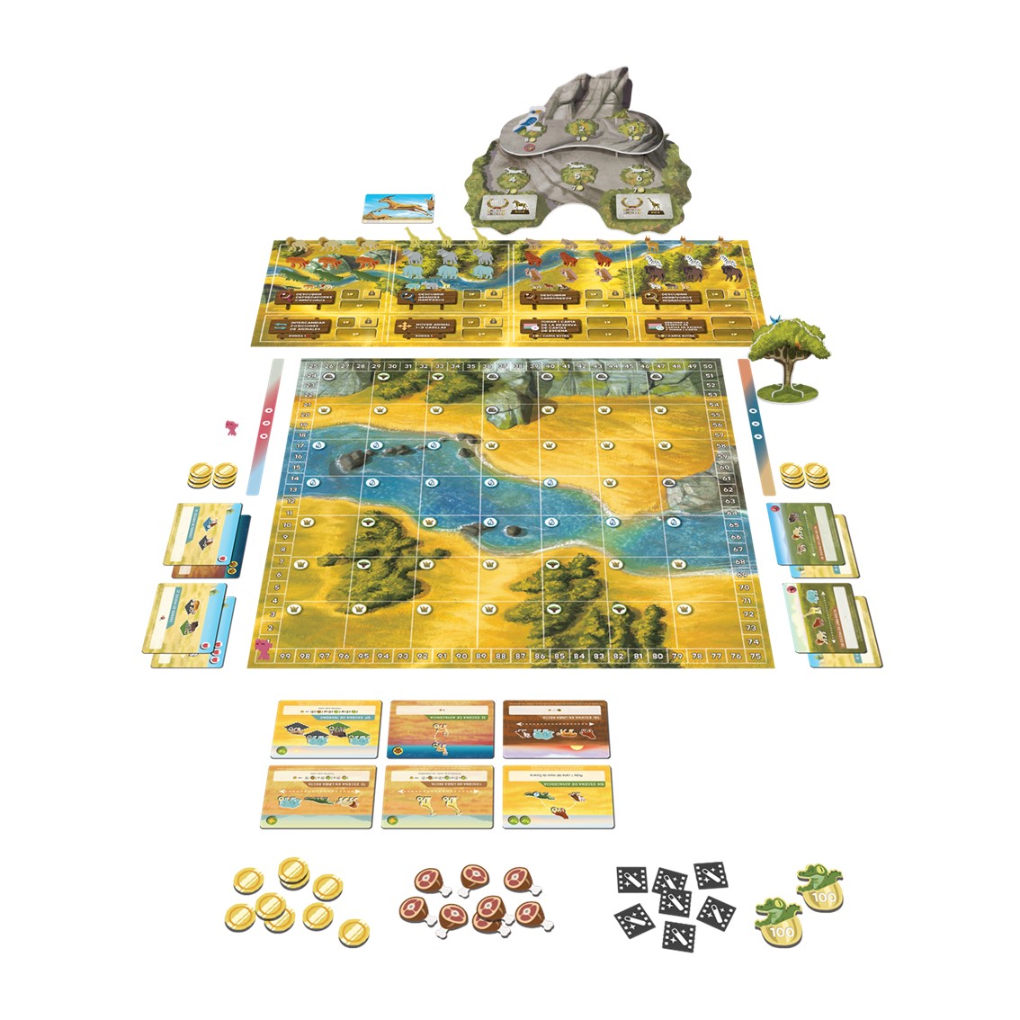 JUEGO DE MESA VIDA SALVAJE: SERENGETI PEGI 14