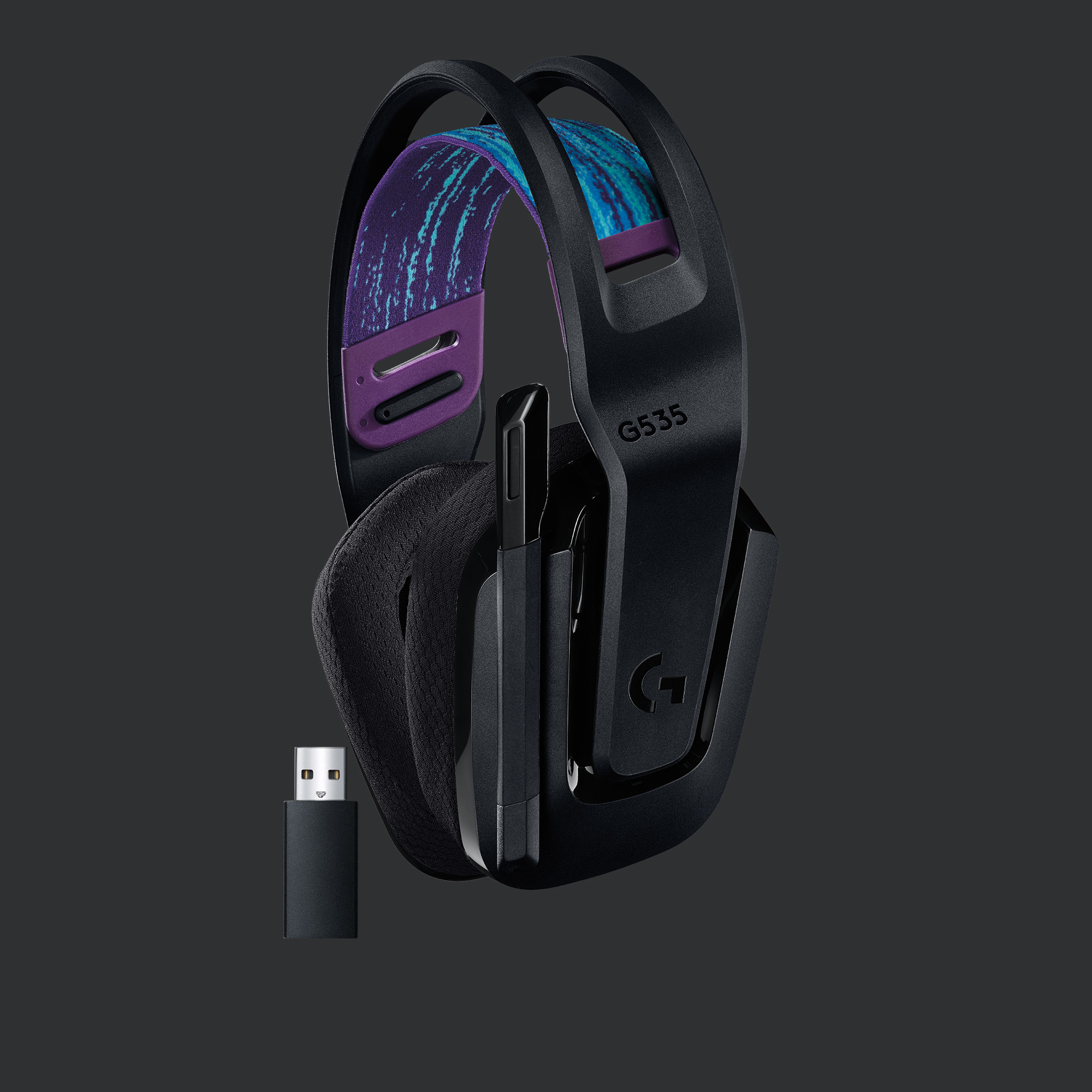 AURICULARES CON MICROFONO LOGITECH G G535 GAMING WIRELESS INALAMBRICO NEGRO