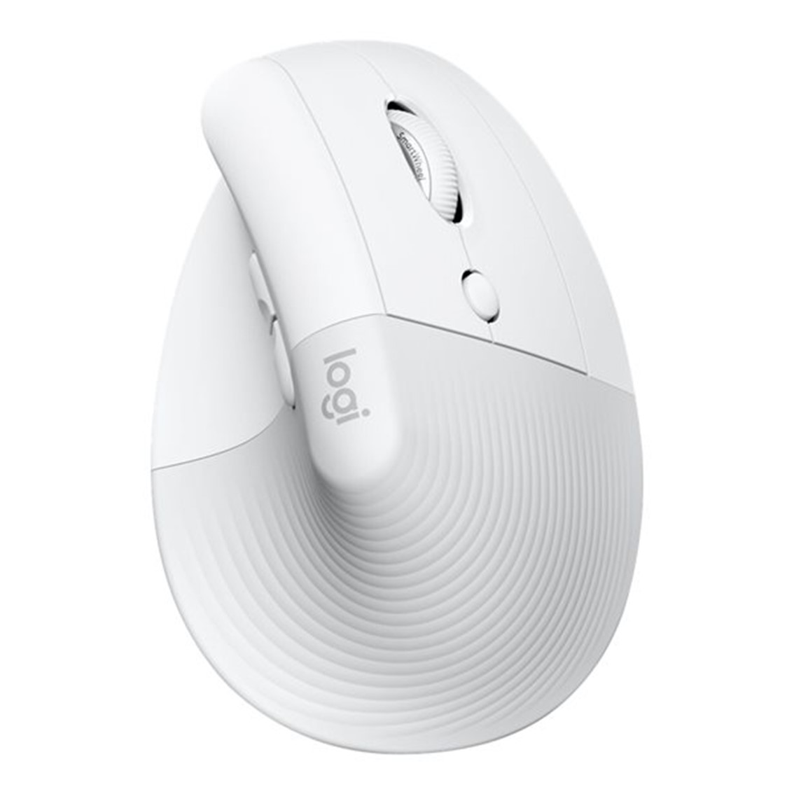 MOUSE RATON VERTICAL LOGITECH LIFT PARA MAC 6 BOTONES 4000 DPI WIRELESS INALAMBRICO BLANCO HUESO