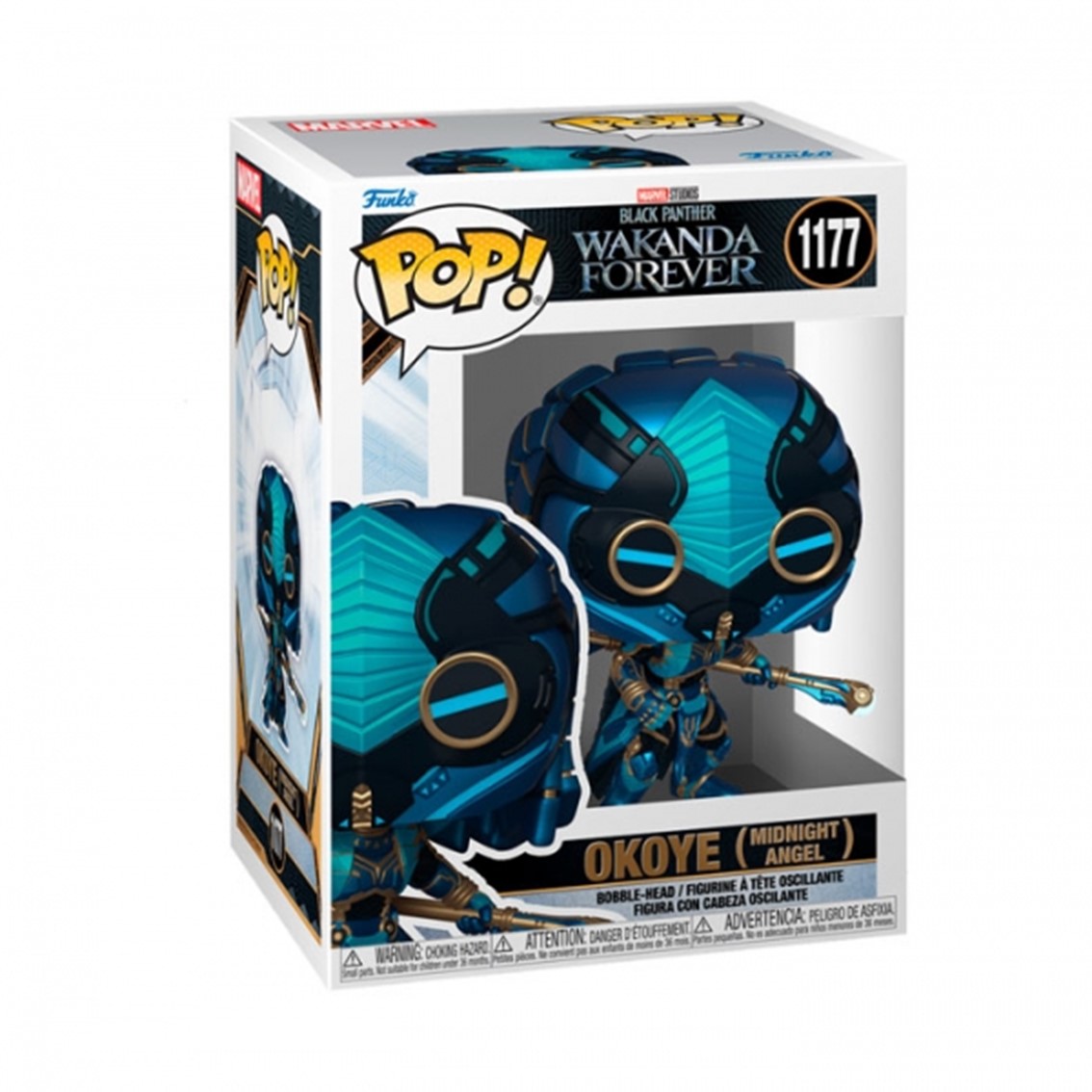 FUNKO POP MARVEL BLACK PANTHER WAKANDA FOREVER OKOYE MIDNIGHT ANGEL 66719