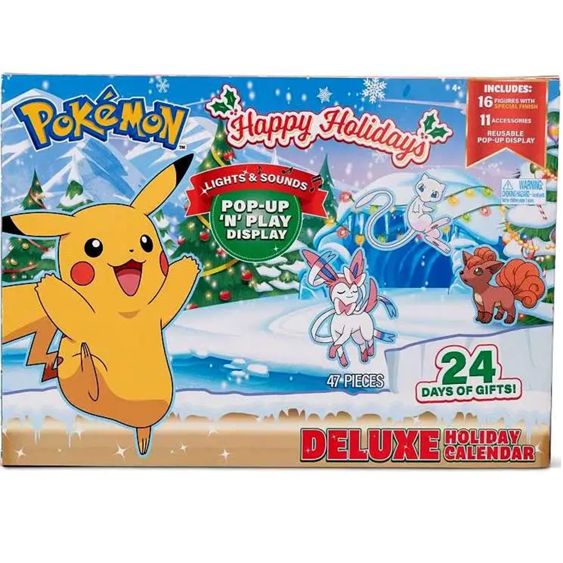 CALENDARIO ADVIENTO POKEMON DELUXE HOLIDAY VERSION DE/FR/NL