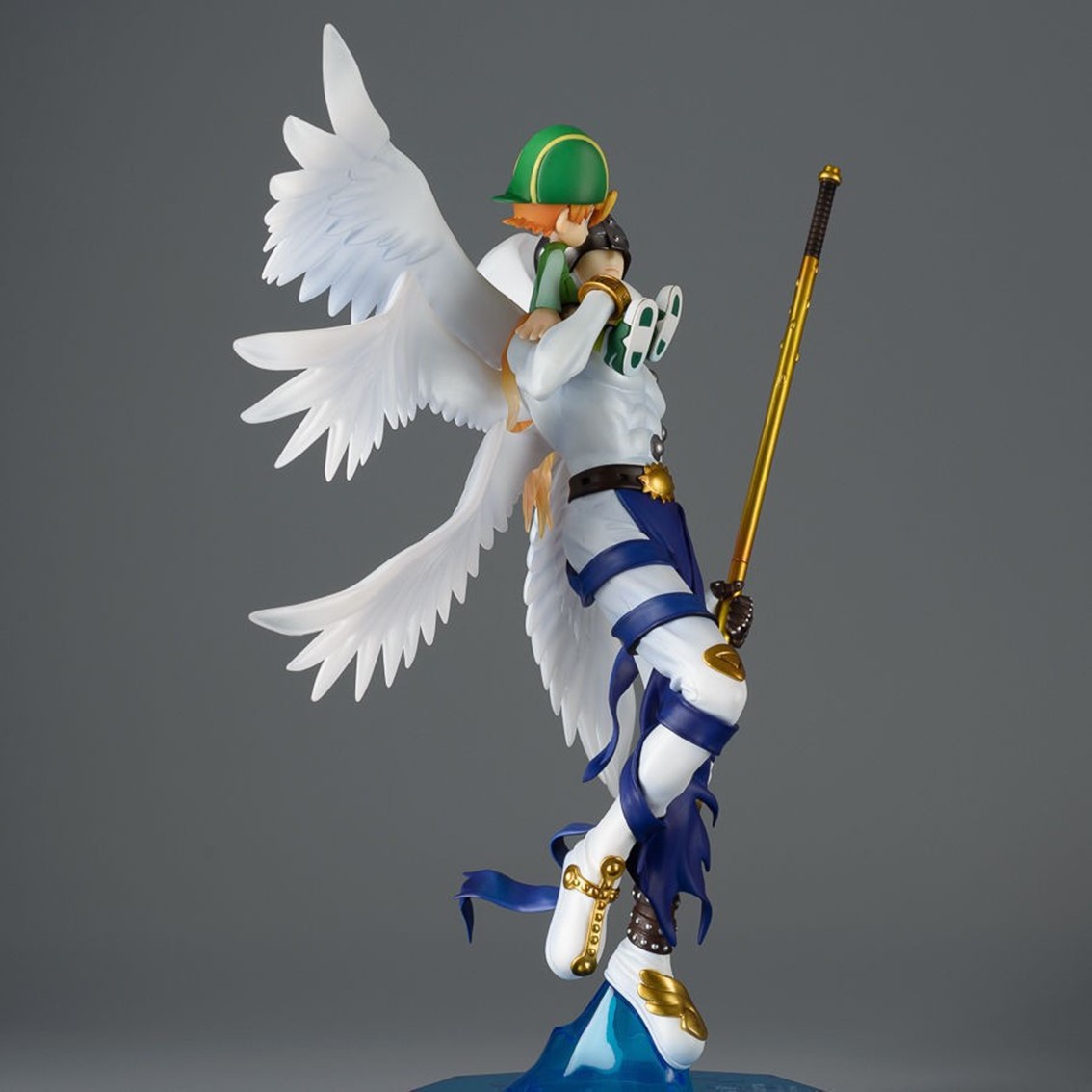 FIGURA MEGAHOUSE DIGIMON ADVENTURE G.E.M. ANGEMON & TAKAISHI TAKERU