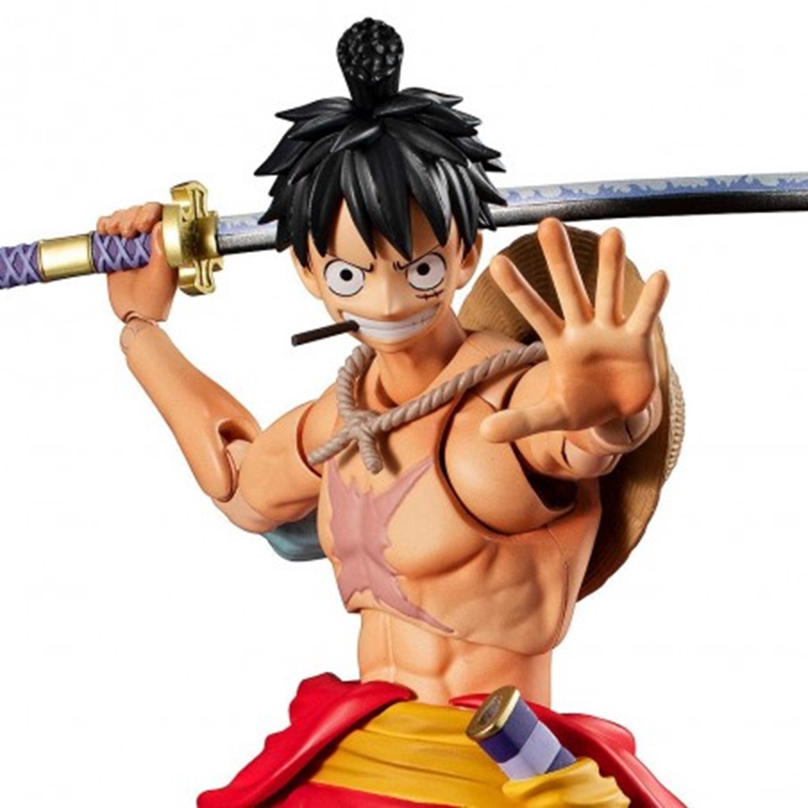 FIGURA MEGAHOUSE VARIABLE ACTION HEROES ONE PIECE LUFFYTARO