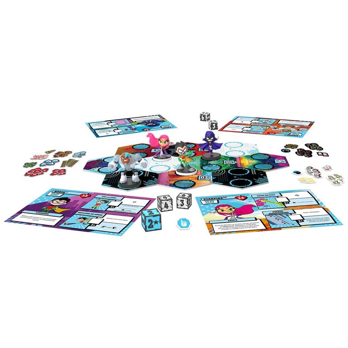 JUEGO DE MESA TEEN TITANS GO! MAYHEM PEGI 10