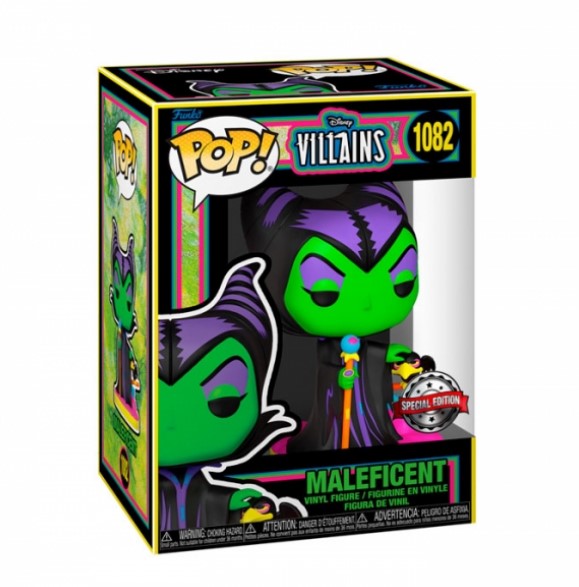 FUNKO POP DISNEY VILLANOS MALEFICA EDICION ESPECIAL BRILLANTE 60396