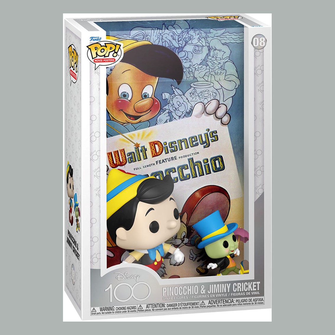 FUNKO POP MOVIE POSTER DISNEY PINOCCHIO 67579