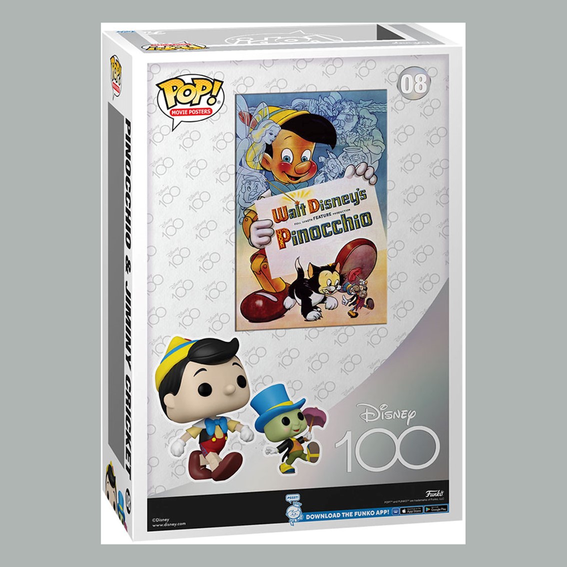 FUNKO POP MOVIE POSTER DISNEY PINOCCHIO 67579