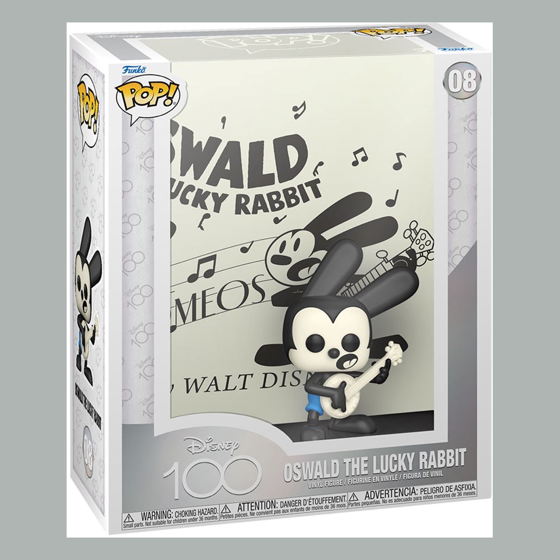 FUNKO POP MOVIE POSTER DISNEY 100TH CLASICO OSWALD THE LUCKY RABBIT 67951